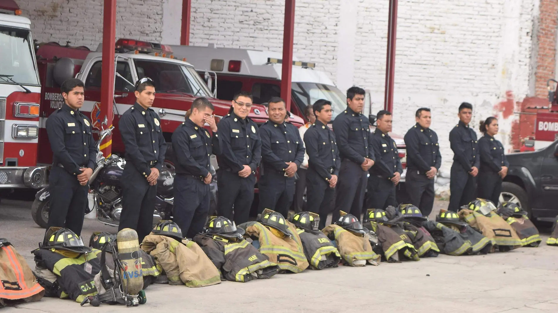 Academia de Bomberos de San Juan del Río iniciará en septiembre. Foto Jacob Cabello